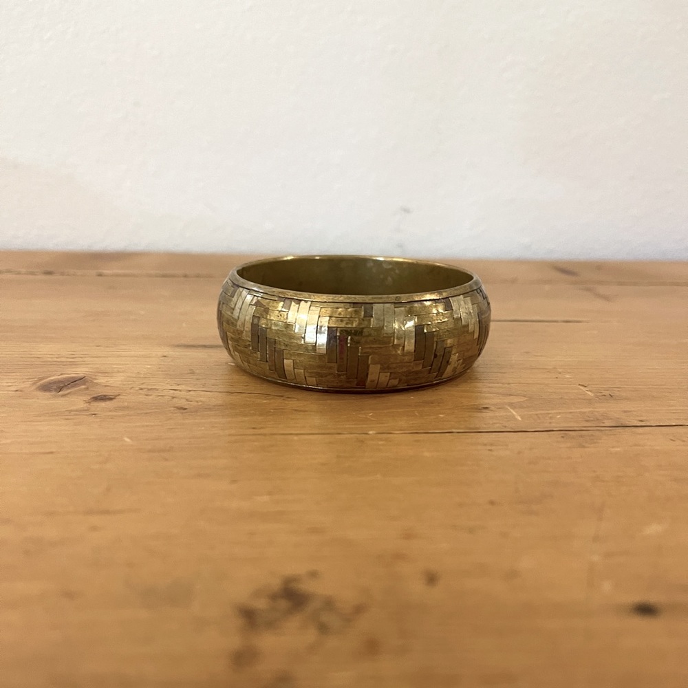 Vintage Mixed Metal Bangle